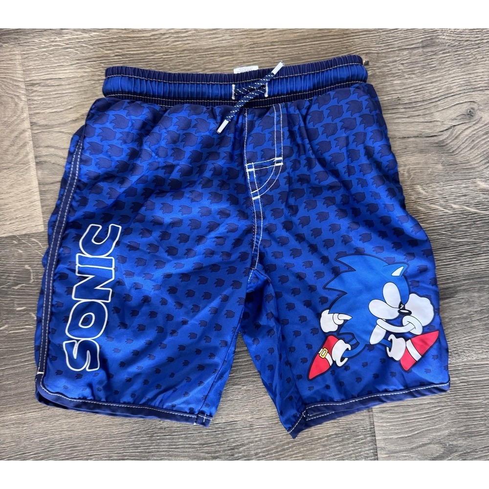 sonic the hedgehog Swim Trucks Size 6/7